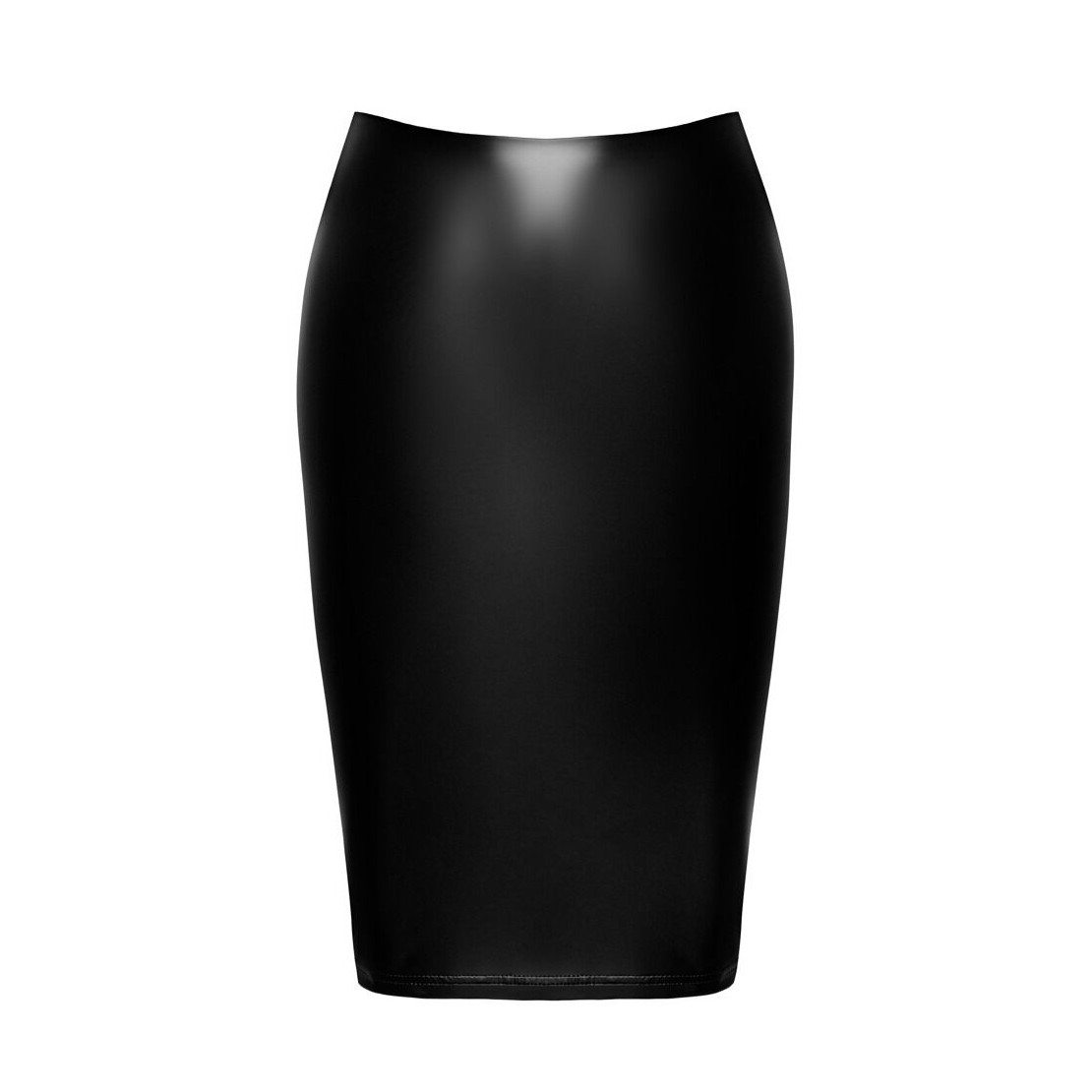 GONNA LUNGA IN SPANDEX NERO CON SPACCO APRIBILE...