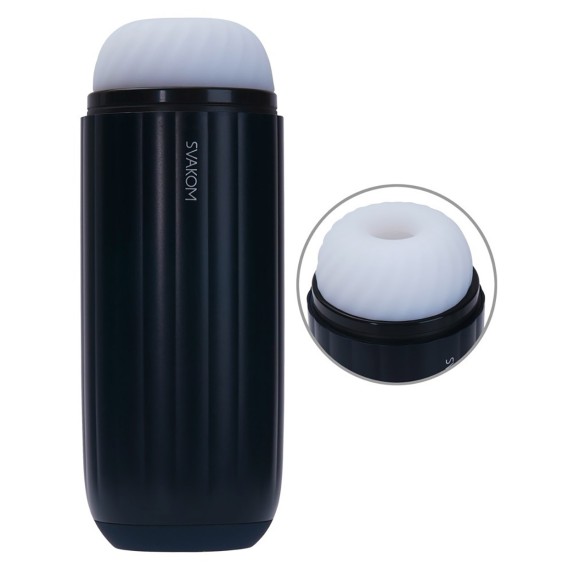SAM NEO 2 PRO MASTURBATORE PER PENE CON SUZIONE RISCALDANTE SVAKOM