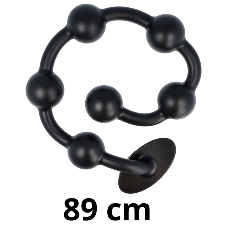 PALLE ANALI DI GRANDI DIMENSIONI IN SILICONE LUNGHE 89 CM...