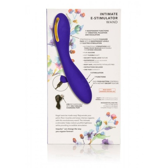 VIBRATORE VAGINALE CON SCOSSE SEX TOY E-STIMULATOR WAND