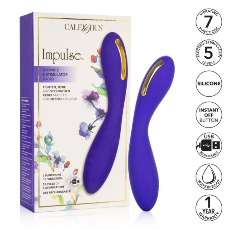 VIBRATORE VAGINALE CON SCOSSE SEX TOY E-STIMULATOR WAND 2