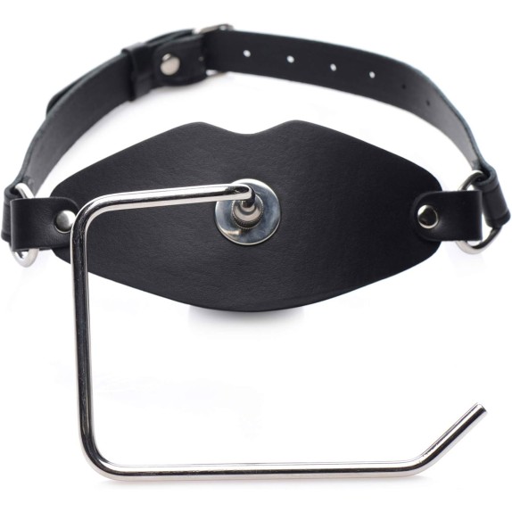 MORSO BALL GAG IN PELLE DA SCHIAVO THE HOLDER