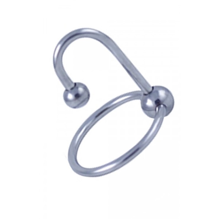 ANELLO IN METALLO PER GLANDE SEX TOY CON SPERMASTOPPER 2