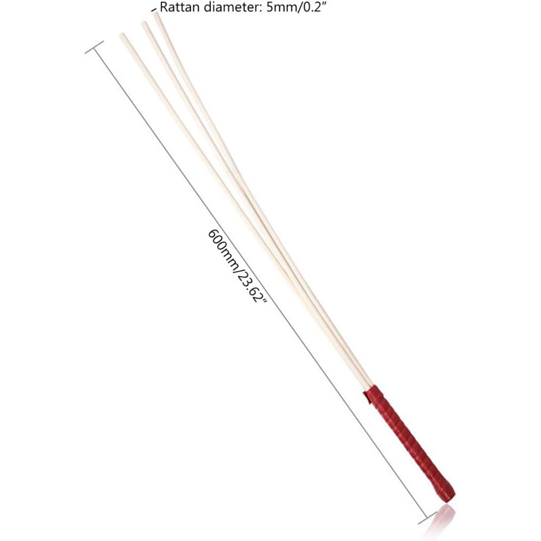 FRUSTINO CANE PER LO SPANKING SEX TOY RATTAN...
