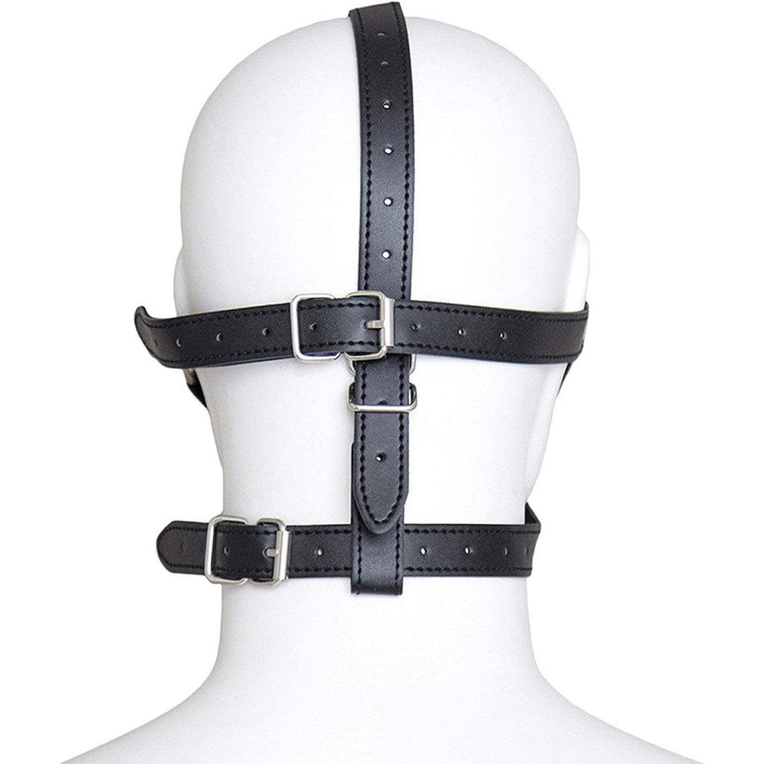 MASCHERA CON BENDA E BALL GAG PER GIOCHI DI...