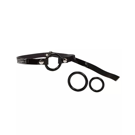 BAVAGLIO APRI BOCCA PER GIOCHI SADOMASO OPER RING GAG