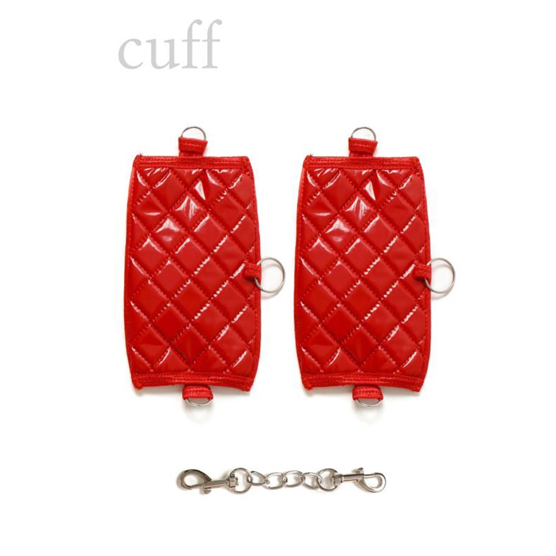 copy of SET MANETTE E COLLARE ROSSO A QUADRETTI...