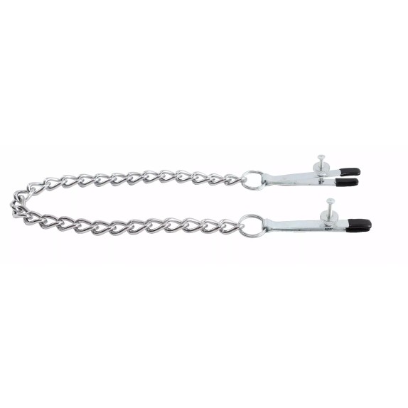 copy of MORSETTI PINZETTE GRANDI PER CAPEZZOLI SEX TOY LONG THIN CHAIN