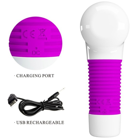 MASSAGGIATORE VIBRANTE PISTOLA WAND PER ORGASMO INTENSO BDSM