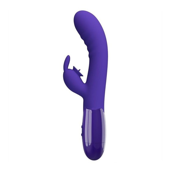 VIBRATORE RABBIT PER DONNA CON LINGUETTA RICARICABILE CERBERUS
