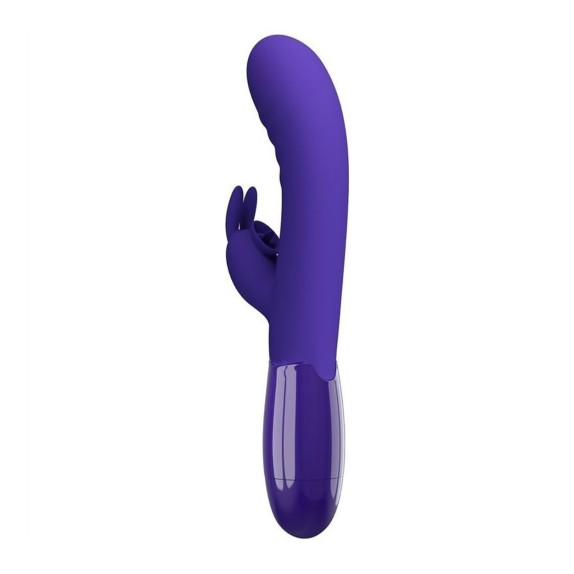 VIBRATORE RABBIT PER DONNA CON LINGUETTA RICARICABILE CERBERUS
