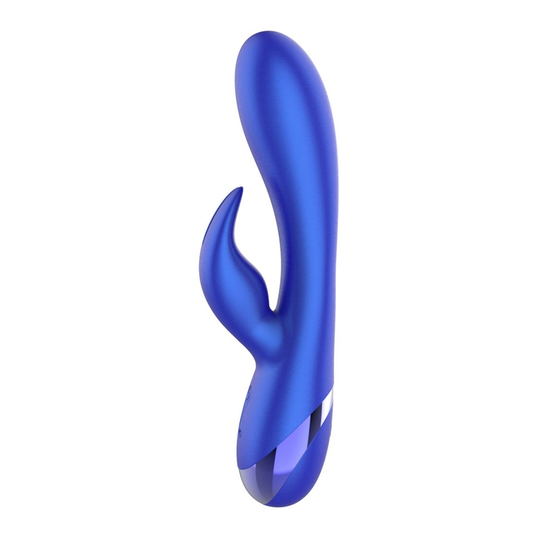 VIBRATORE RABBIT BLU METALLIZZATO PER DONNA...
