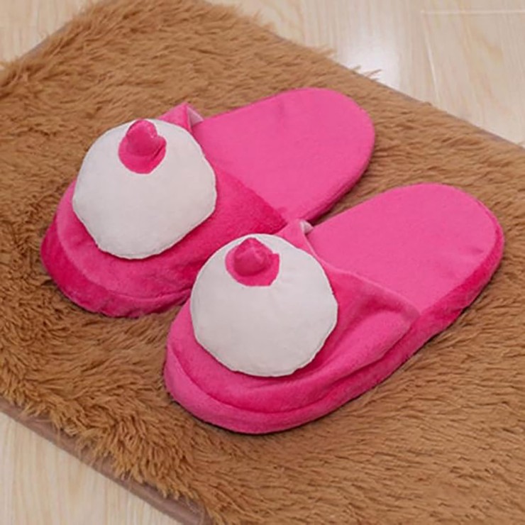BOOB SLIPPERS PANTOFOLE CON TETTE 2