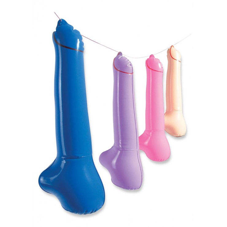 PALLONCINI A PENE PER FESTE COLORATI 2