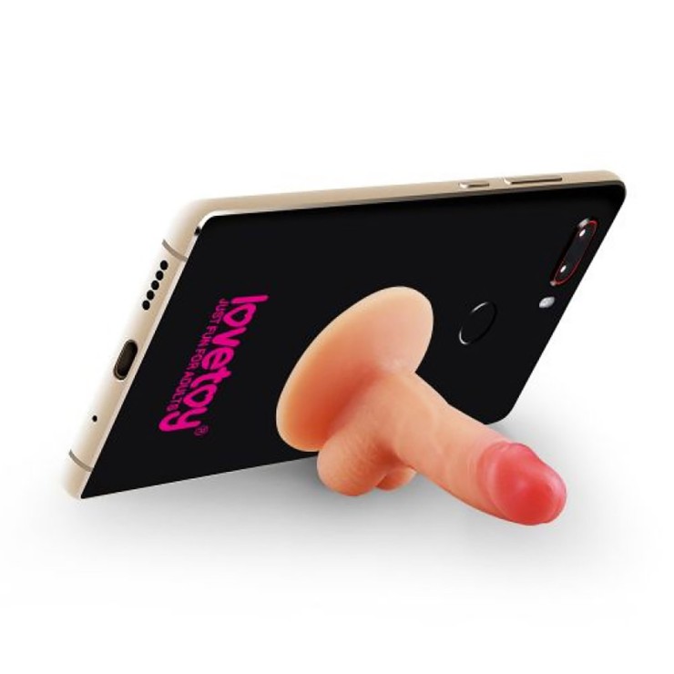 SUPPORTO POGGIA SMARTPHONE GADGET SCHERZOSO A FORMA DI PENE