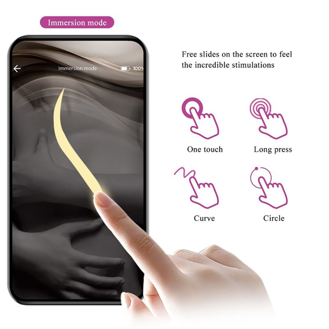 STIMOLATORE DOPPIO PER DONNA VIBRATORE CON APP...