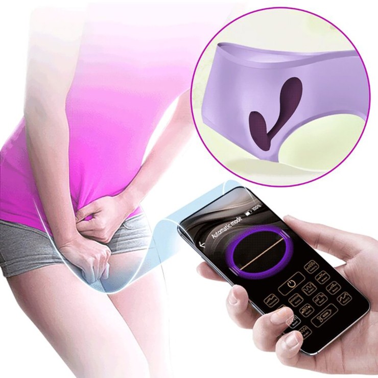 STIMOLATORE DOPPIO PER DONNA VIBRATORE CON APP A DISTANZA... 2