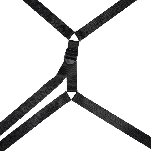 CINGHIE CON ANELLO DA LETTO PER IMMOBILIZZAZIONE BDSM