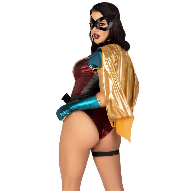 COSTUME SEXY DA WONDER WOMAN TRAVESTIMENTO DONNA SET 5...