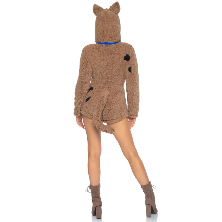 COSTUME SEXY DA CAGNOLINA SCOOBY DOO CON ORECCHIE CODA E... 2