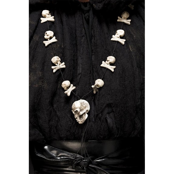 COSTUME TRAVESTIMENTO DA BAFOMETTO OCCULTO TONACA MASCHERA E ACCESSORI