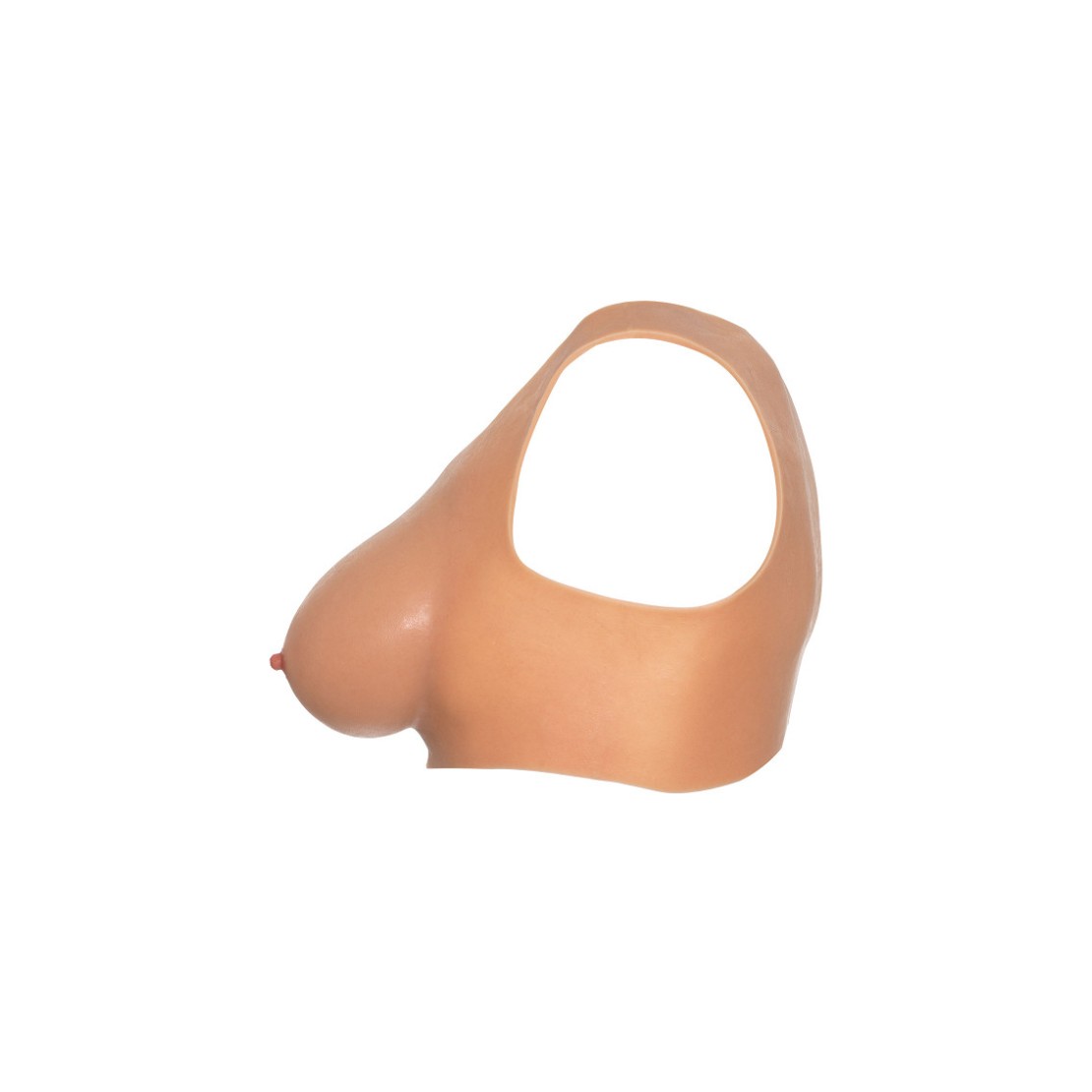BUSTO CON SENO REALISTICO INDOSSABILE COPPA E...