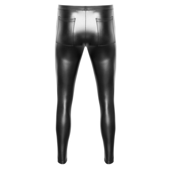 PANTALONI SEXY PER UOMO IN SPANDEX OPACO ADERENTI CON CERNIERE NEK
