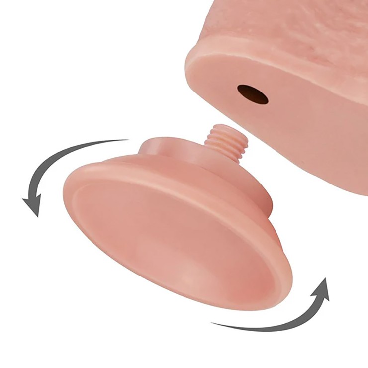 FALLO REALISTICO CON VENTOSA STACCABILE PIEGHEVOLE 8.0" 2