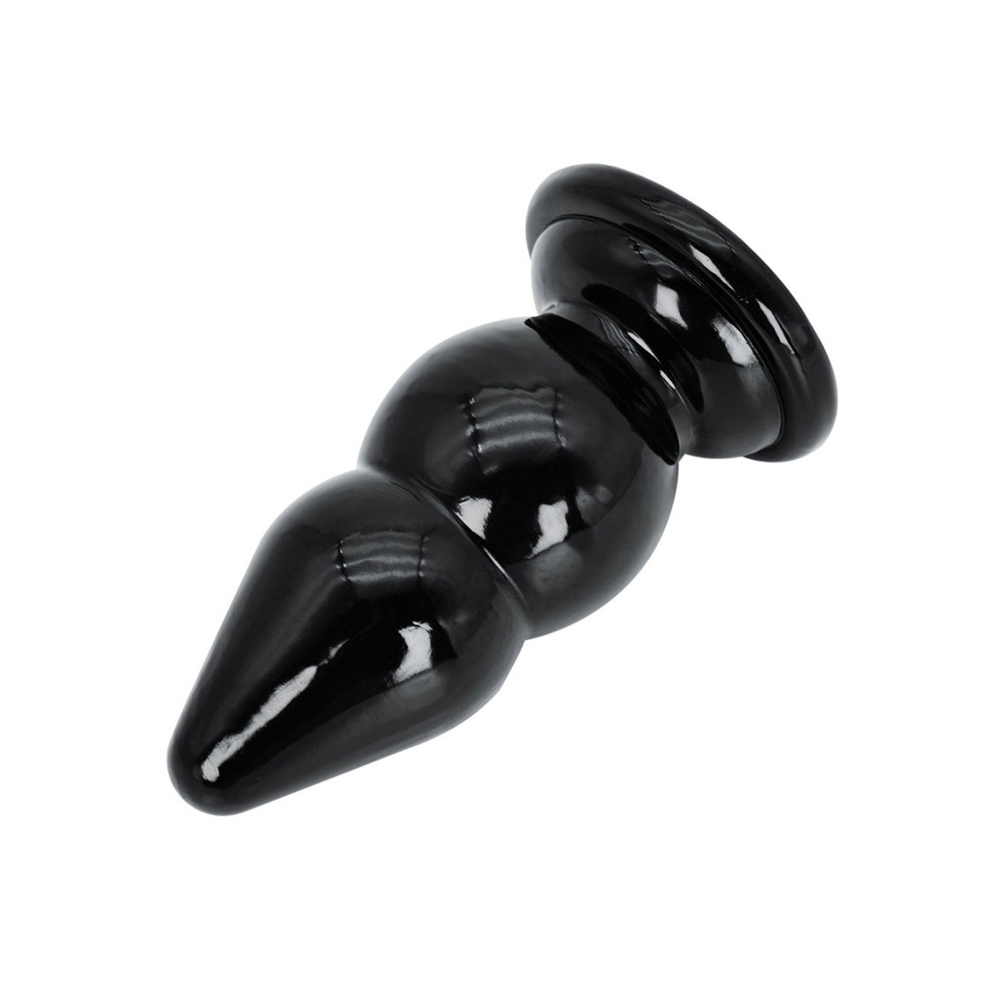 TAPPO ANALE CON SFERE E BASE IN PVC LARGE 16 CM...