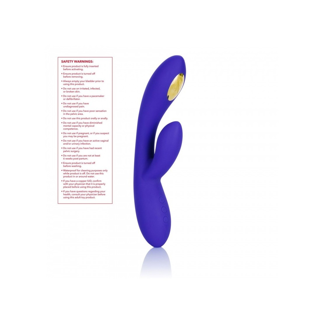 VIBRATORE RABBIT CON SCOSSE SEX TOY DUAL WAND
