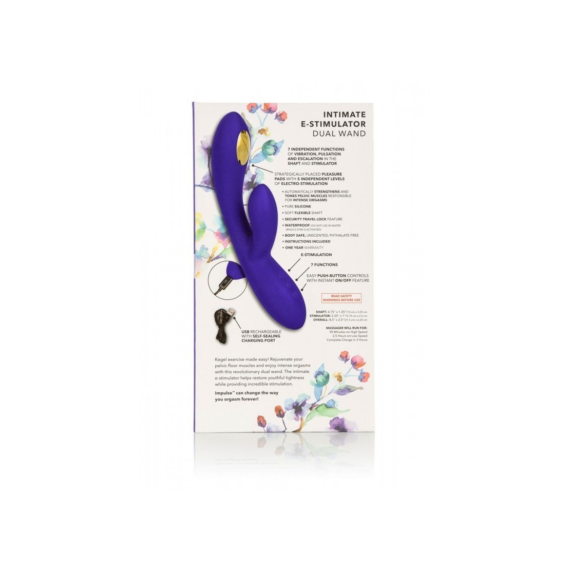 VIBRATORE RABBIT CON SCOSSE SEX TOY DUAL WAND