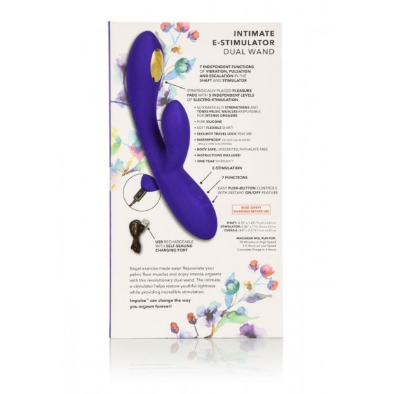 VIBRATORE RABBIT CON SCOSSE SEX TOY DUAL WAND