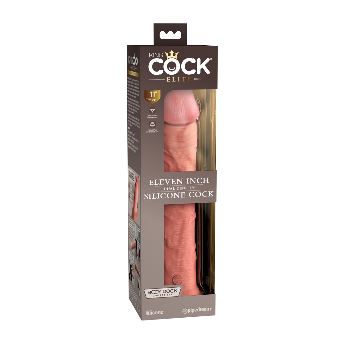 KING COCK ELITE FALLO REALISTICO DOPPIA...