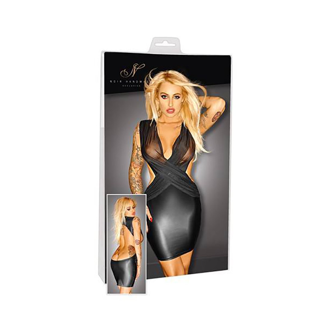 copy of SEXY MINI ABITO WETLOOK CON SCHIENA...