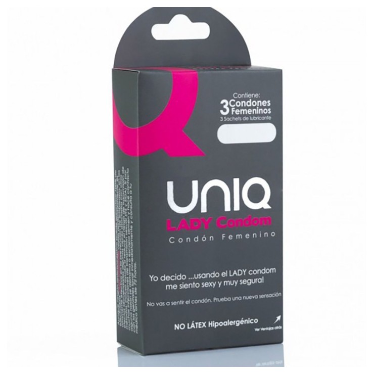 PRESERVATIVO FEMMINILE SEXY A MUTANDINA  PRIVO DI LATTICE