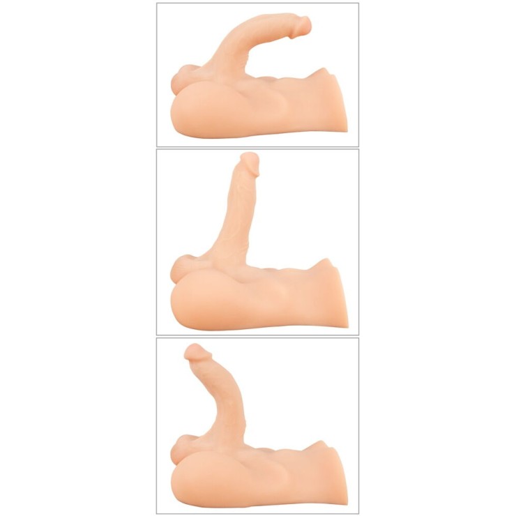 MASTURBATORE MEZZO BUSTO REALISTICO DI UOMO CON PENE... 2