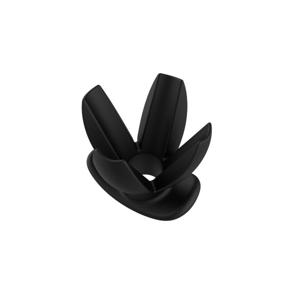 PLUG DIVARICATORE ANALE IN SILICONE CON FORO SPREADER 4 WAY