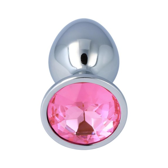 PLUG ANALE CON GIOIELLO ROSA SEX TOY VARIE MISURE PICK&LOVE