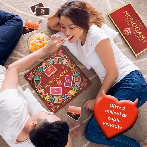 MONOGAMY GIOCO IN SCATOLA SEXY PER COPPIA CON SFIDE SENSUALI