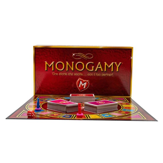 MONOGAMY GIOCO IN SCATOLA SEXY PER COPPIA CON SFIDE SENSUALI