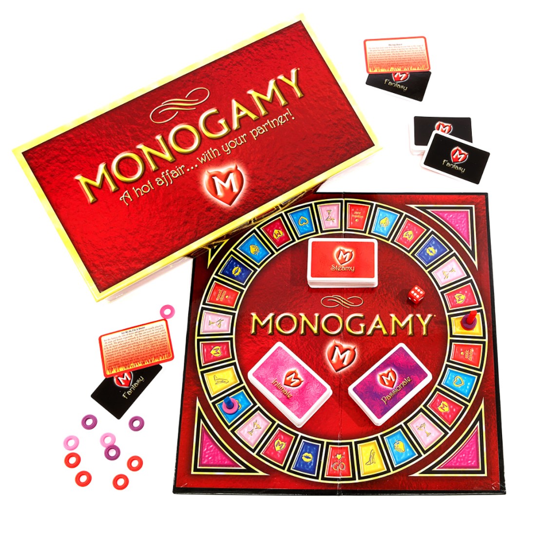 MONOGAMY GIOCO IN SCATOLA SEXY PER COPPIA CON...