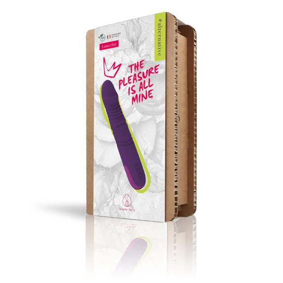 VIBRATORE PUNTO G PER DONNA CON VIBRAZIONE + PERLE + MOVIMENTO SU E GIU'