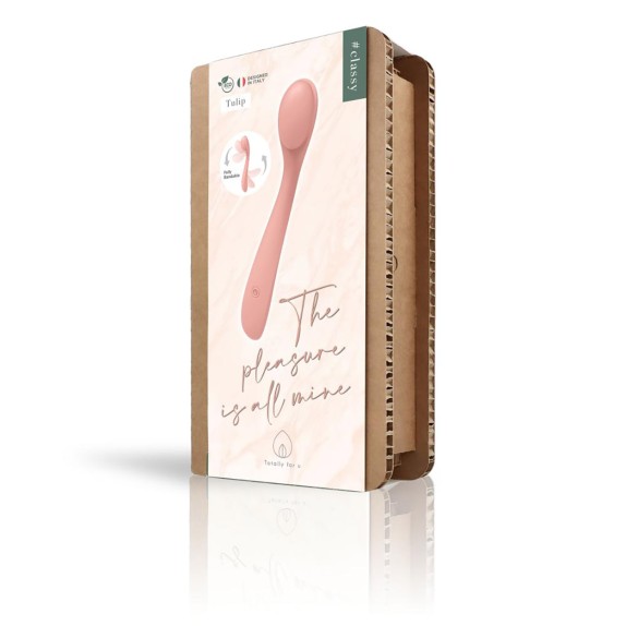 TULIP VIBRATORE PER PUNTO G PIEGHEVOLE PER DONNA IN SILICONE