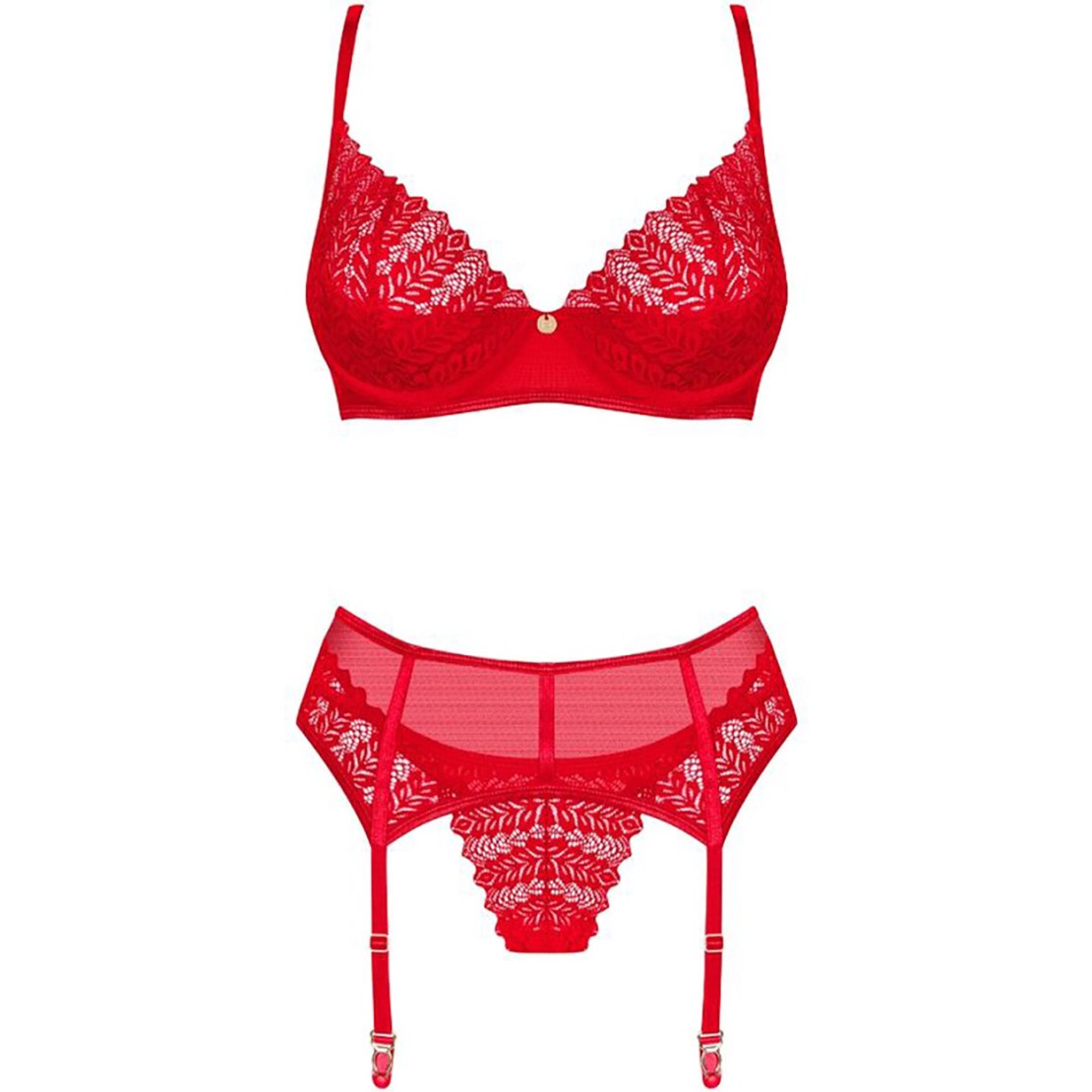 copy of COMPLETO INTIMO ROSSO PER DONNA DUE...