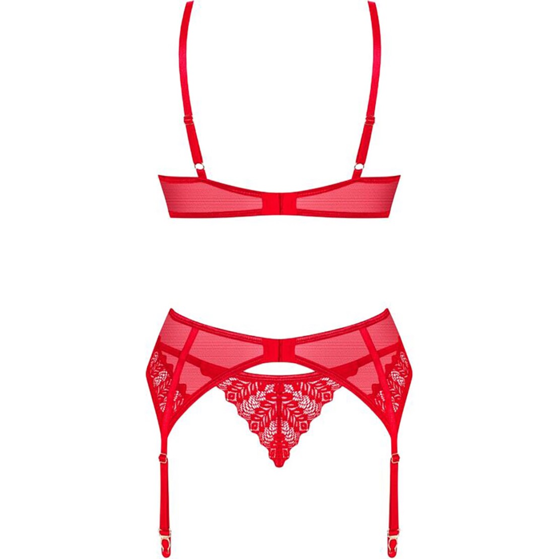 copy of COMPLETO INTIMO ROSSO PER DONNA DUE...