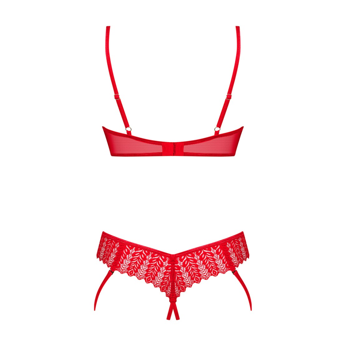copy of COMPLETO INTIMO ROSSO PER DONNA DUE...