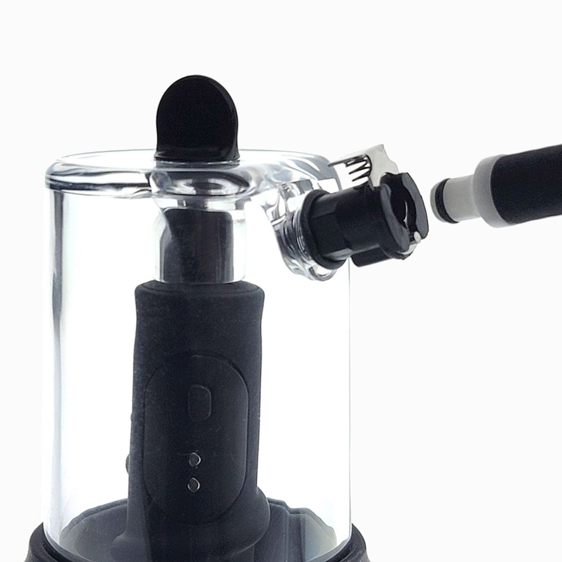 LUVPUMP VIBRATORE ANALE CON PLUG E COPPETTA PER...