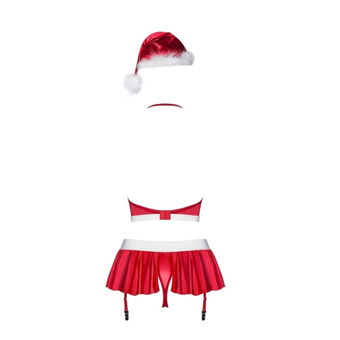 COMPLETO INTIMO SEXY PER DONNA SET DI NATALE 4...