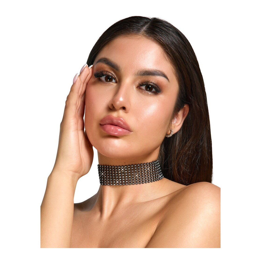 CHOKER GIROCOLLO SEXY ACCESSORIO PER DONNA CON...