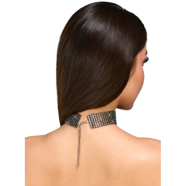 CHOKER GIROCOLLO SEXY ACCESSORIO PER DONNA CON STRASS... 2